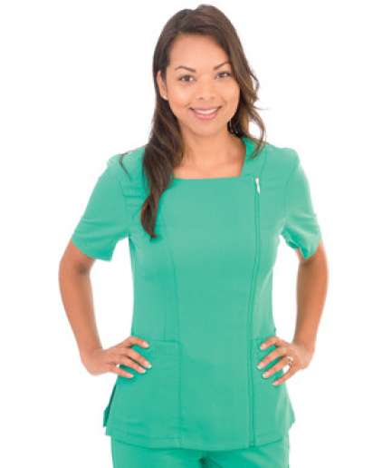590 Excel 4-Way Stretch Zippered Top