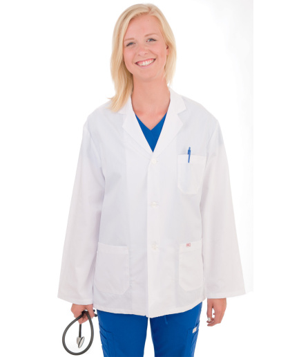 703 Unisex 3/4 Length Lab Coat