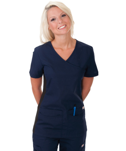 595 Body Flex Mock Top